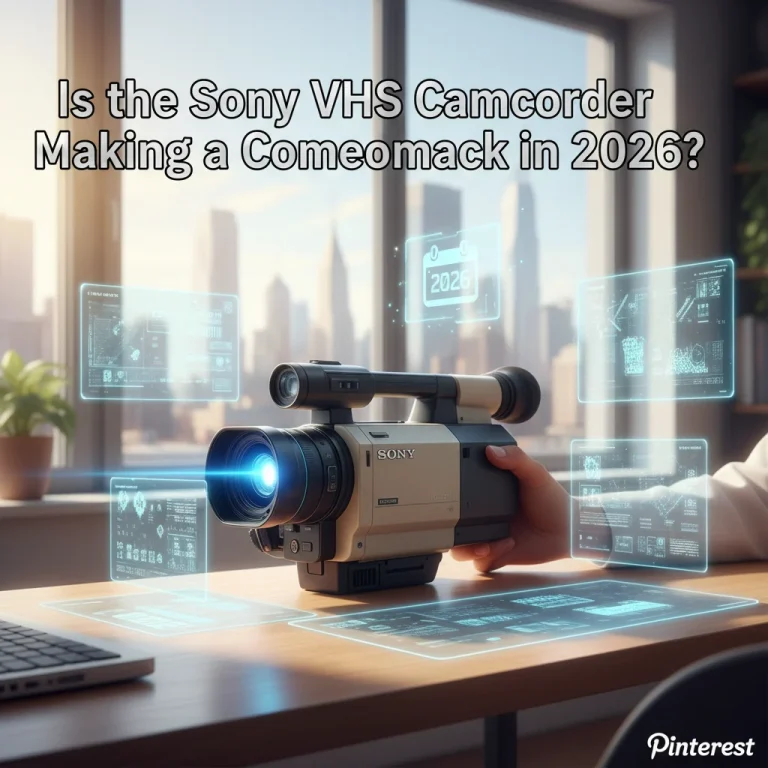 Is the Sony VHS Camcorder Making a Comeback in 2026?