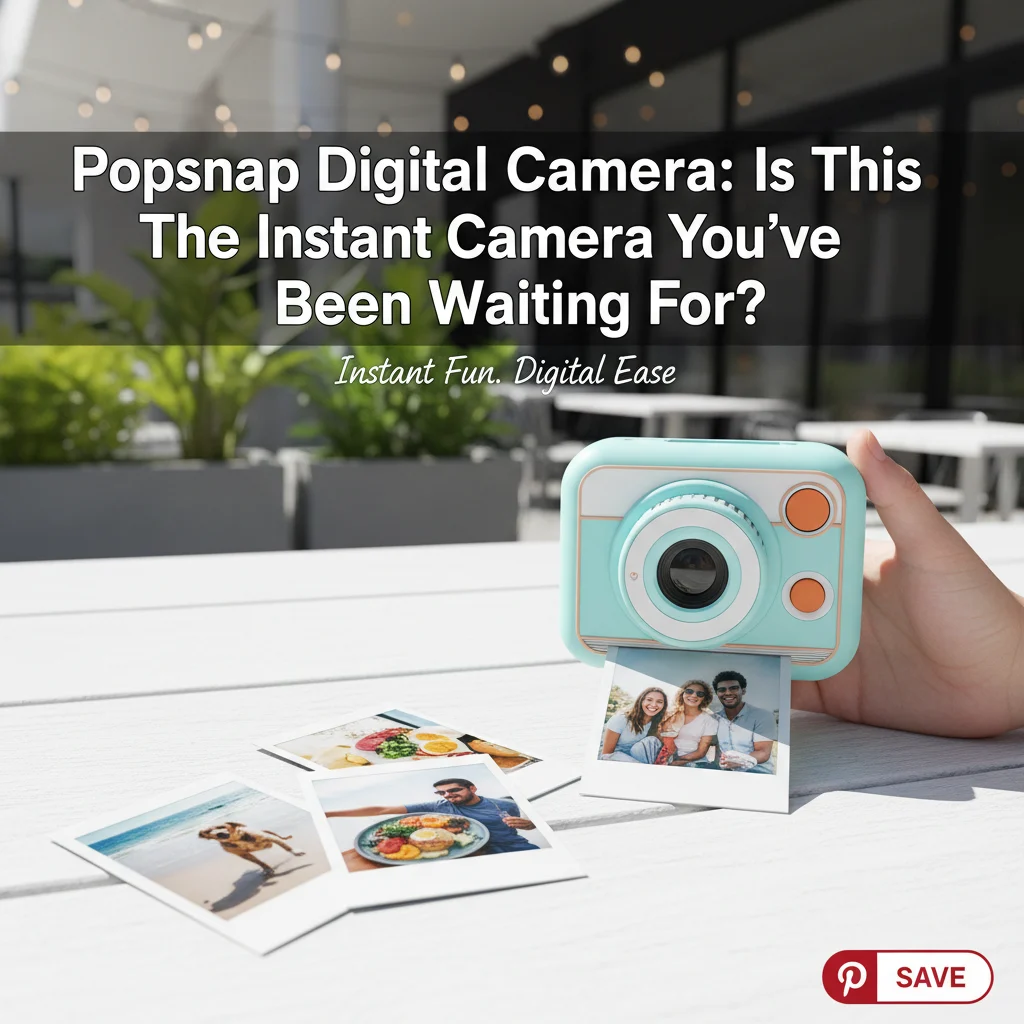 Popsnap Digital Camera: Is This the Instant Camera You’ve Been Waiting For?