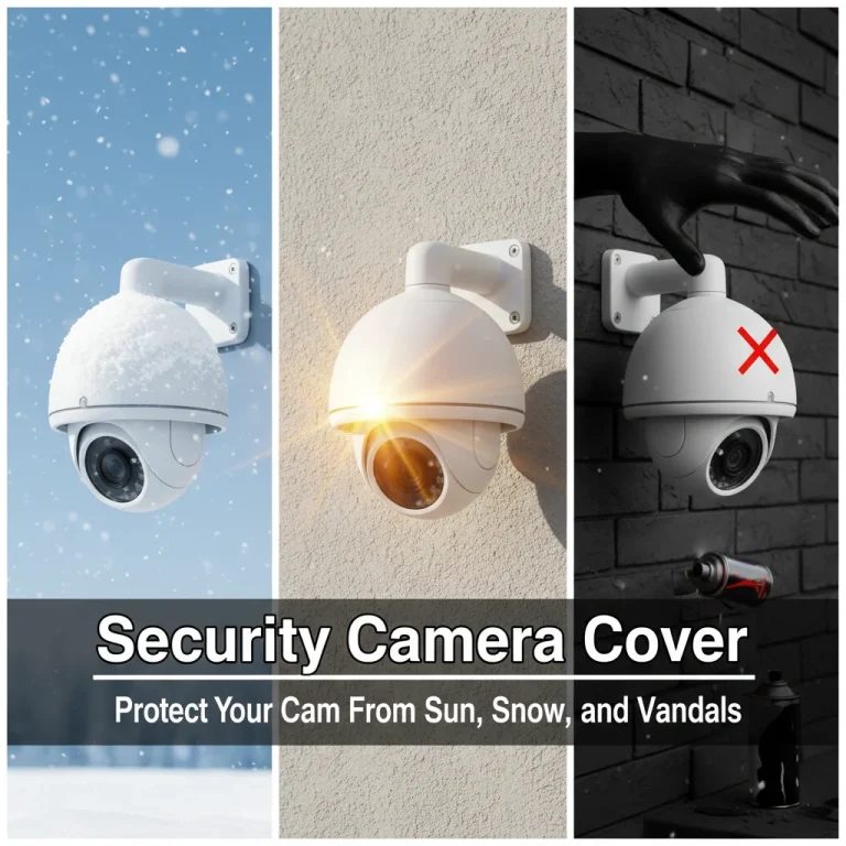 Security Camera Cover: Protect Your Cam From Sun, Snow, and Vandals