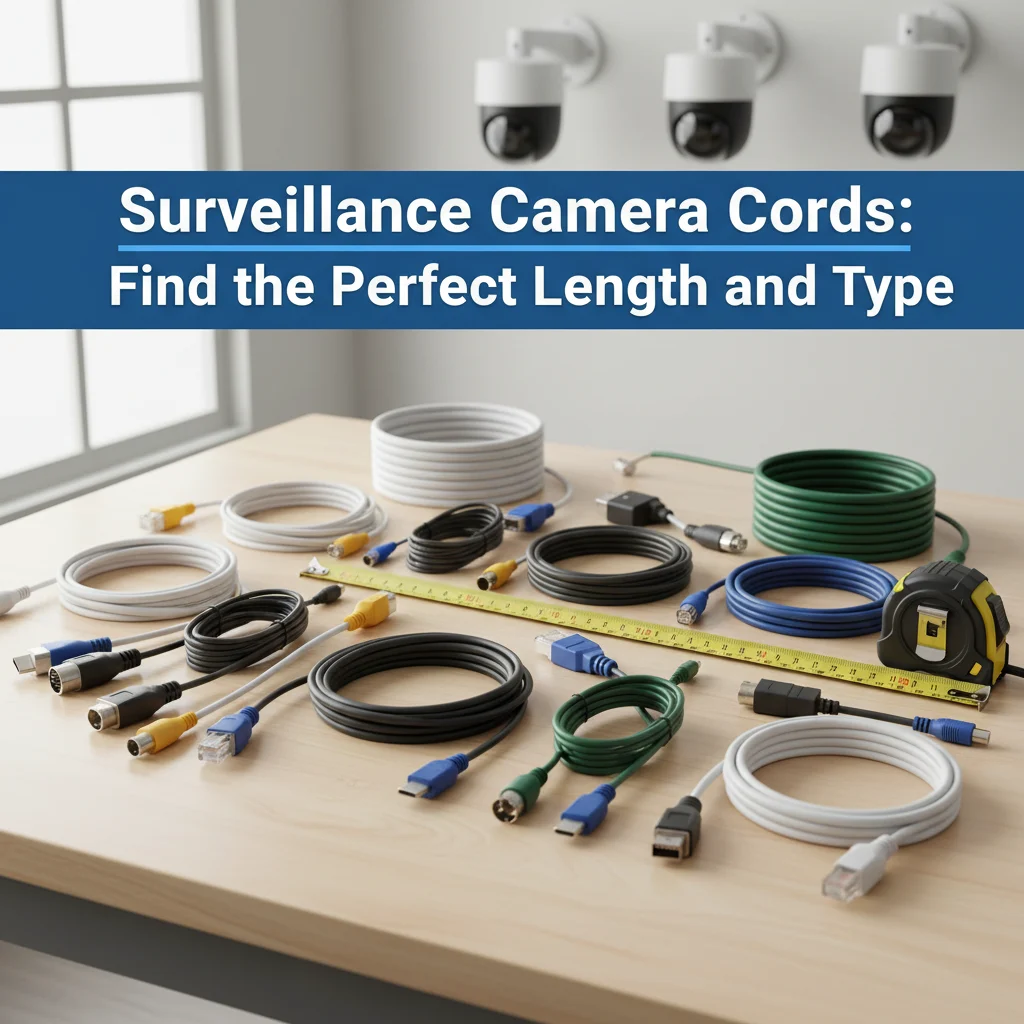 Surveillance Camera Cords: Find the Perfect Length and Type