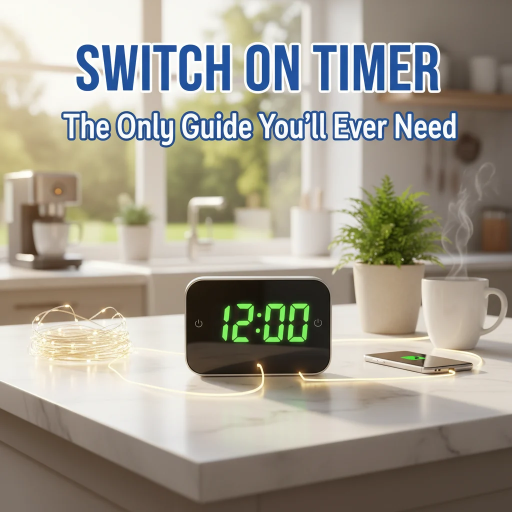 Switch On Timer: The Only Guide You’ll Ever Need