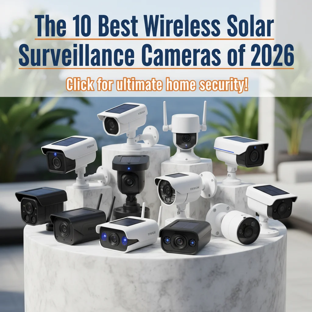 The 10 Best Wireless Solar Powered Surveillance Cameras of 2026
