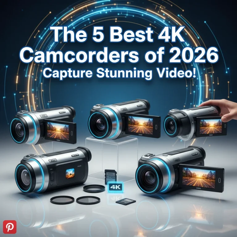 The 5 Best 4K Camcorders of 2026: Capture Stunning Video!