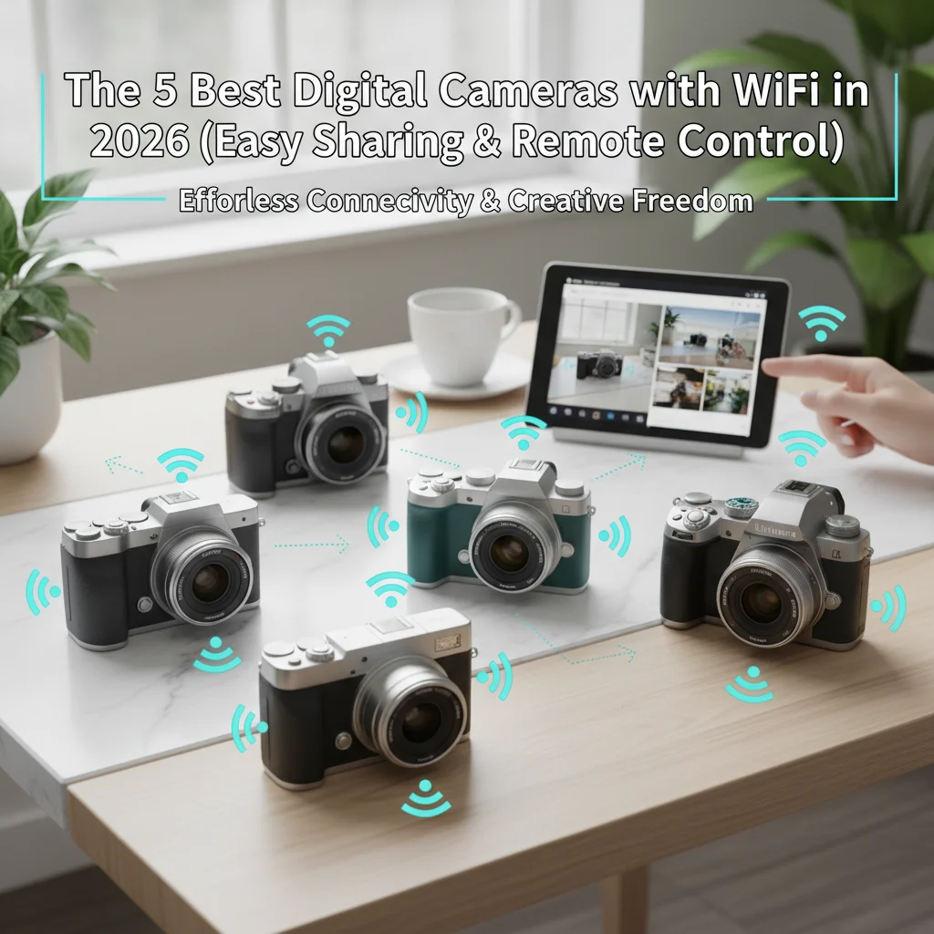 The 5 Best Digital Cameras with WiFi in 2026 (Easy Sharing & Remote Control)