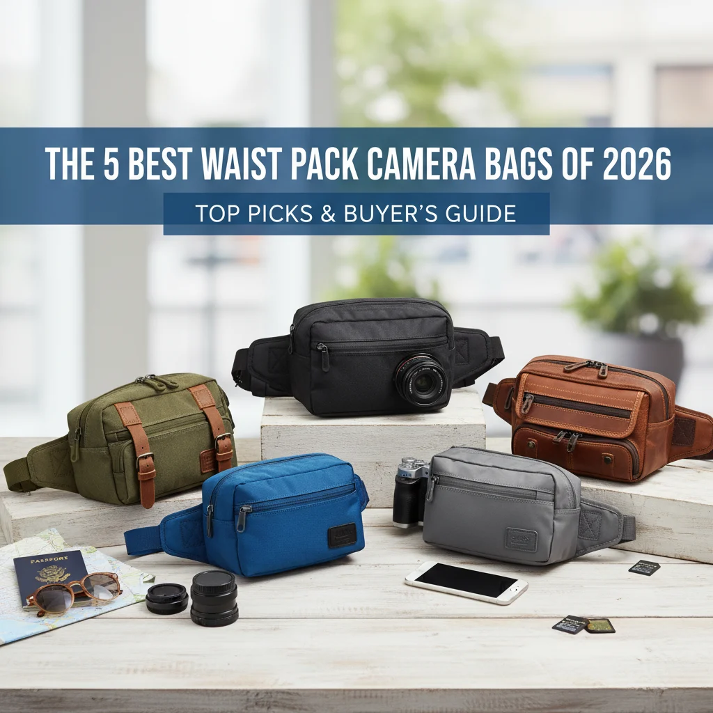 The 5 Best Waist Pack Camera Bags of 2026: Top Picks & Buyer’s Guide