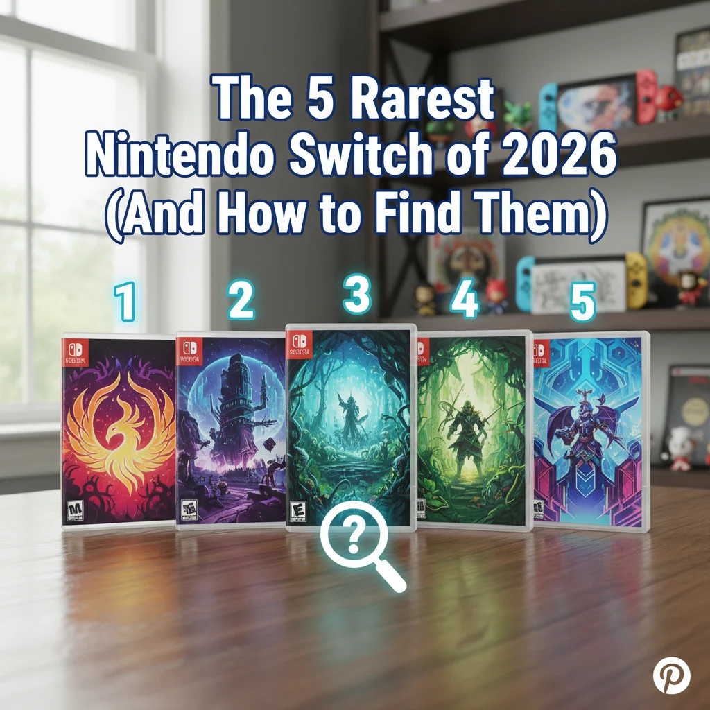 The 5 Rarest Nintendo Switch Games of 2026 (And How to Find Them)