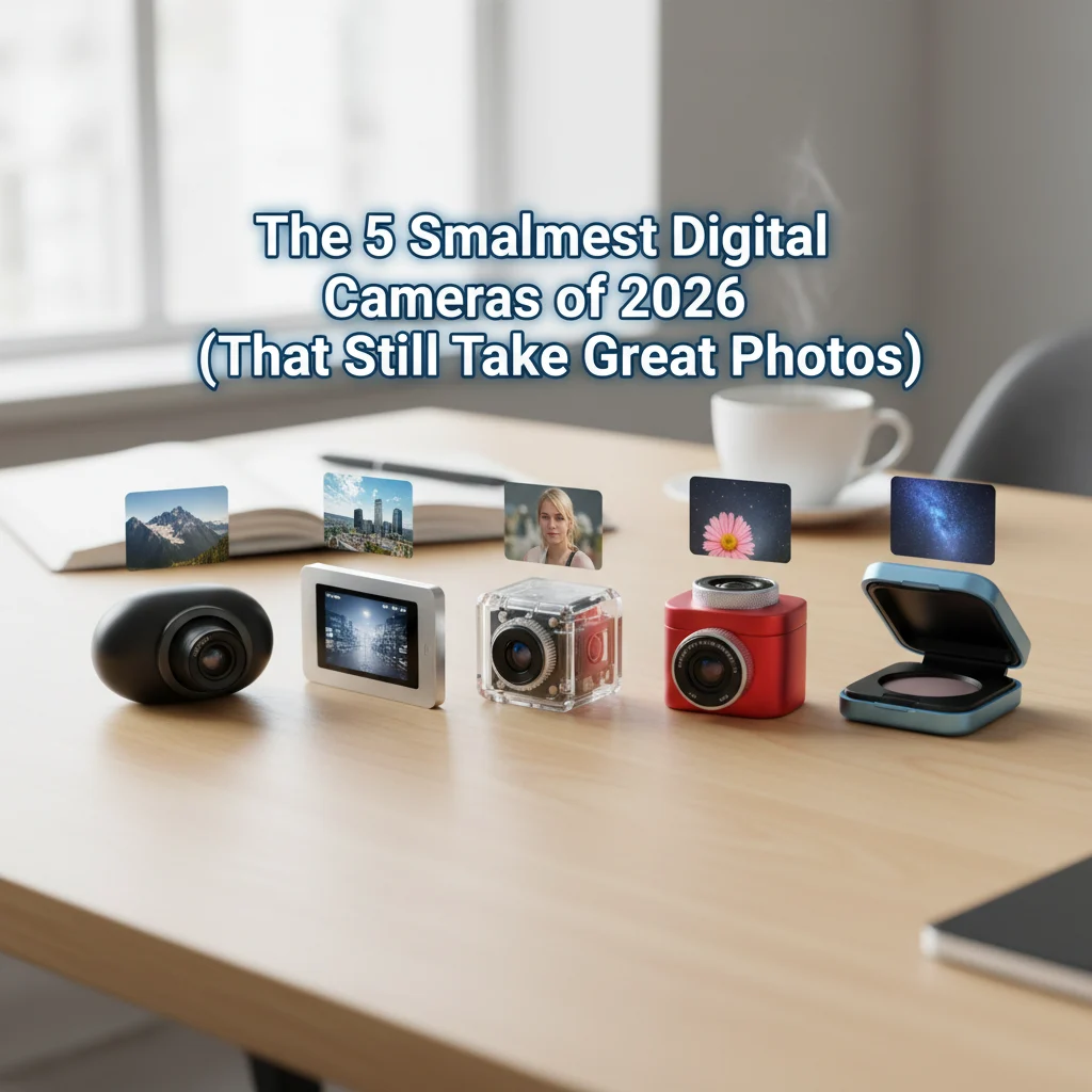 The 5 Smallest Digital Cameras of 2026 (That Still Take Great Photos)