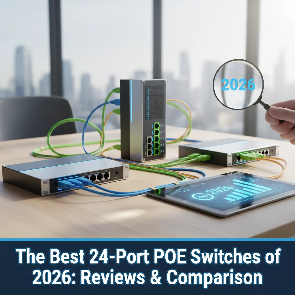The Best 24-Port PoE Switches of 2026: Reviews & Comparison