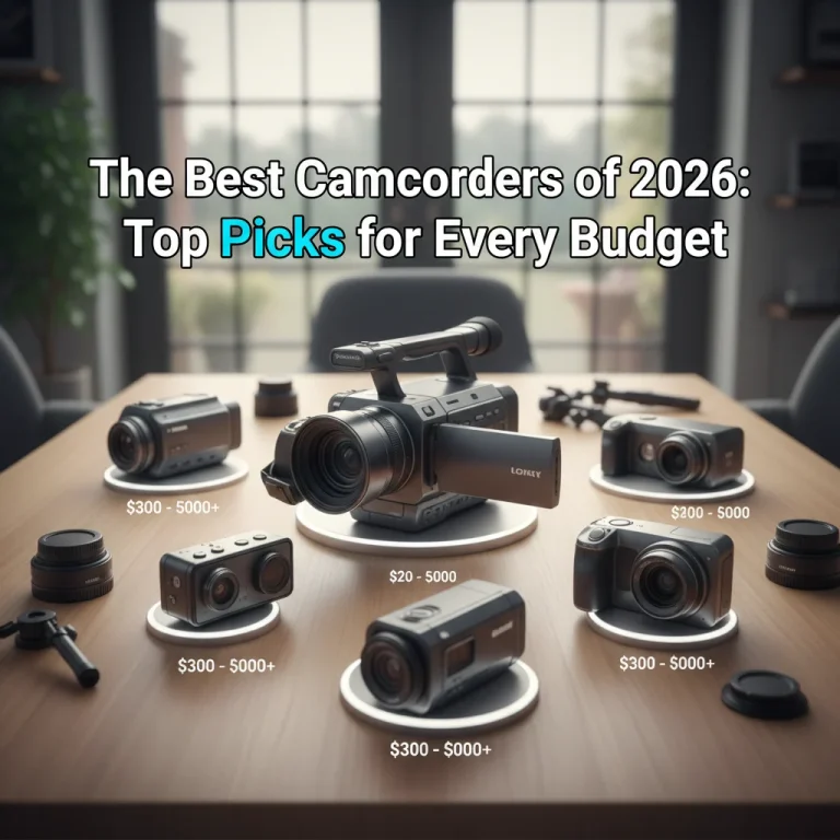 The Best Camcorders of 2026: Top Picks for Every Budget