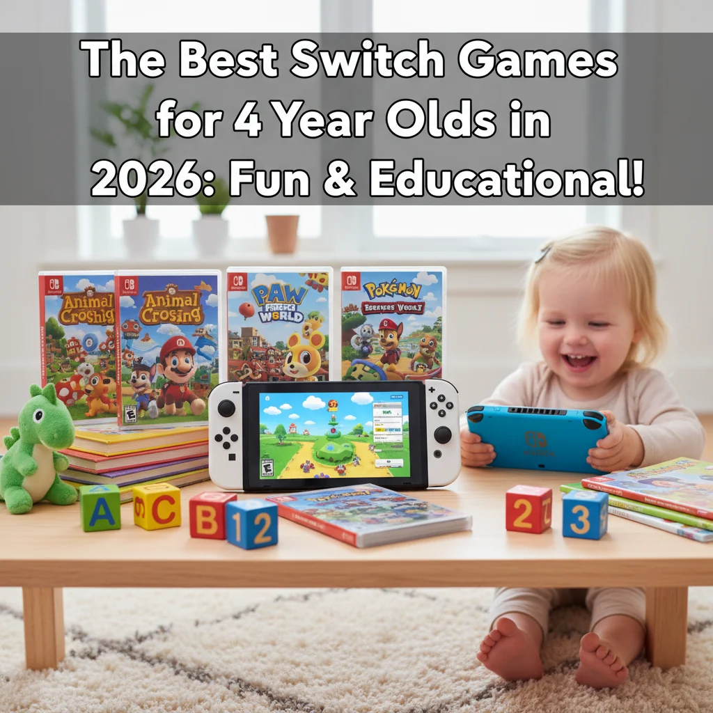 The Best Switch Games for 4 Year Olds in 2026: Fun & Educational!
