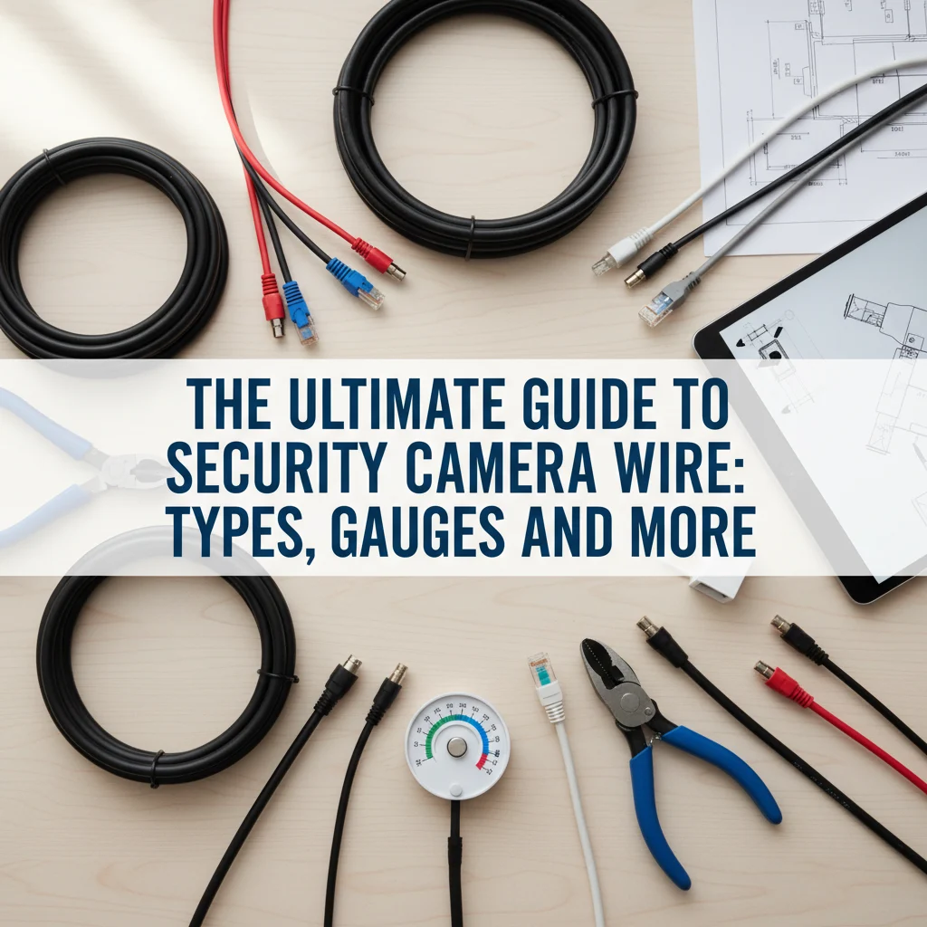 The Ultimate Guide to Security Camera Wire: Types, Gauges, and More