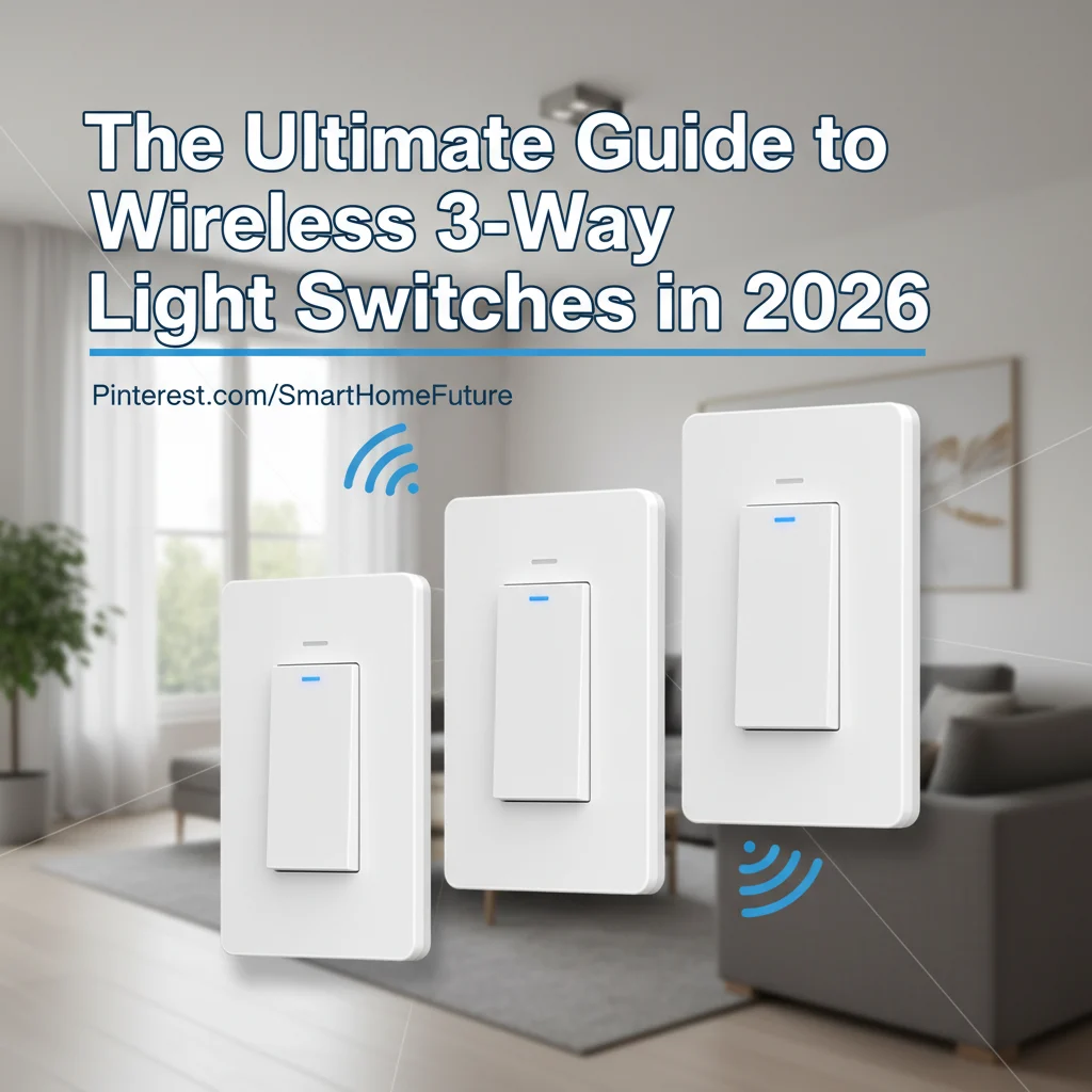 The Ultimate Guide to Wireless 3-Way Light Switches in 2026
