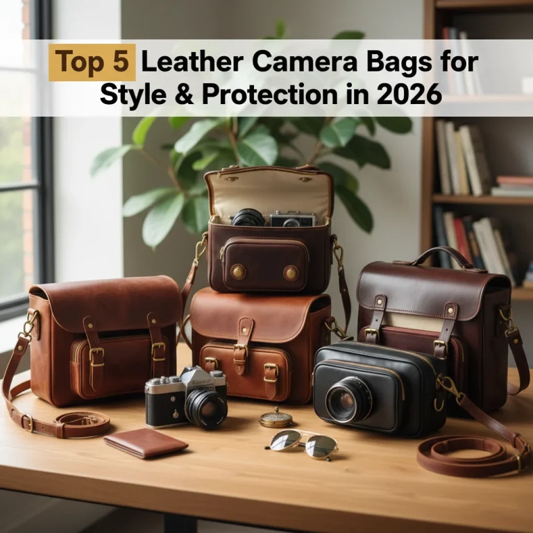 Top 5 Leather Camera Bags for Style & Protection in 2026