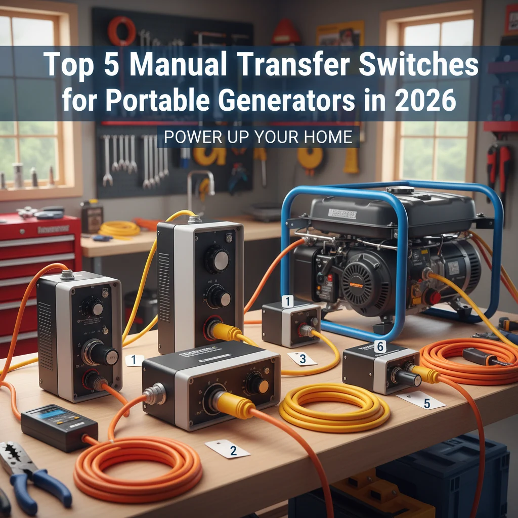 Top 5 Manual Transfer Switches for Portable Generators in 2026