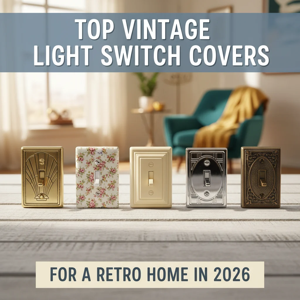 Top Vintage Light Switch Covers for a Retro Home in 2026