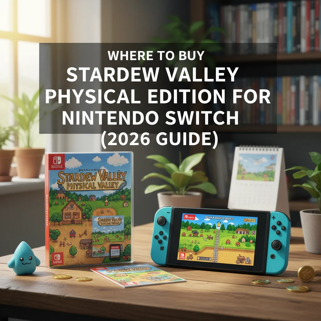 Where to Buy Stardew Valley Physical Edition for Nintendo Switch (2026 Guide)
