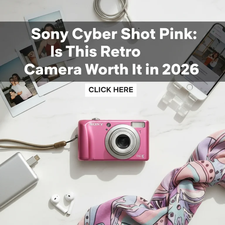 Sony Cyber Shot Pink: Is This Retro Camera Worth It in 2026?