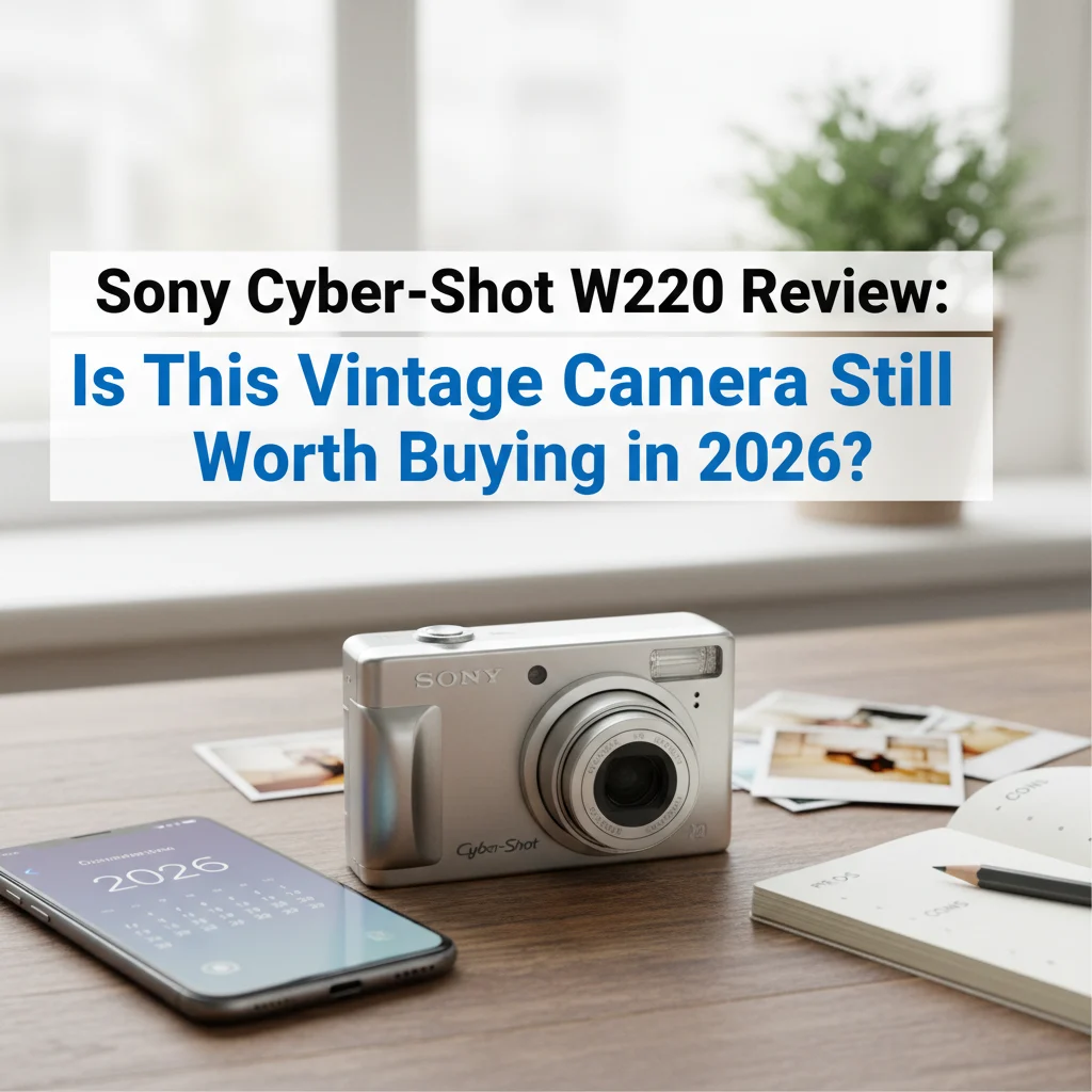 Sony Cyber-Shot W220 Review: Is This Vintage Camera Still Worth Buying in 2026?