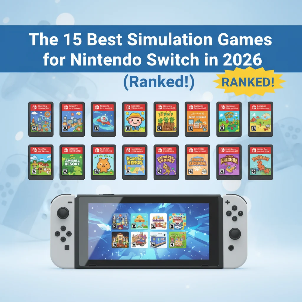 The 15 Best Simulation Games for Nintendo Switch in 2026 (Ranked!)