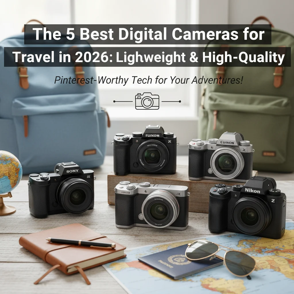 The 5 Best Digital Cameras for Travel in 2026: Lightweight & High-Quality