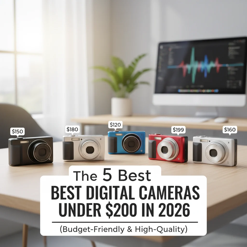 The 5 Best Digital Cameras Under $200 in 2026 (Budget-Friendly & High-Quality)