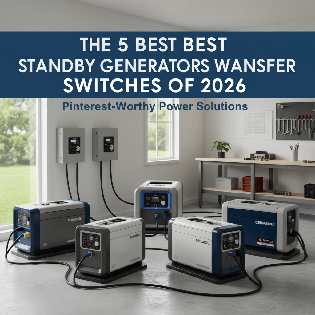 The 5 Best Standby Generators with Transfer Switches of 2026