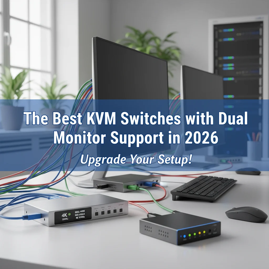The Best KVM Switches with Dual Monitor Support in 2026