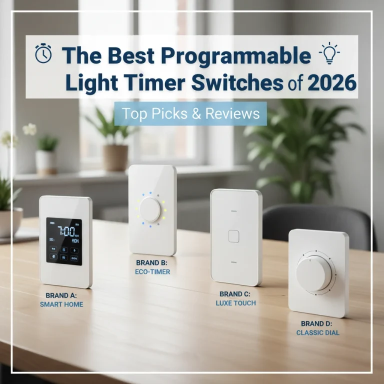 The Best Programmable Light Timer Switches of 2026: Top Picks & Reviews