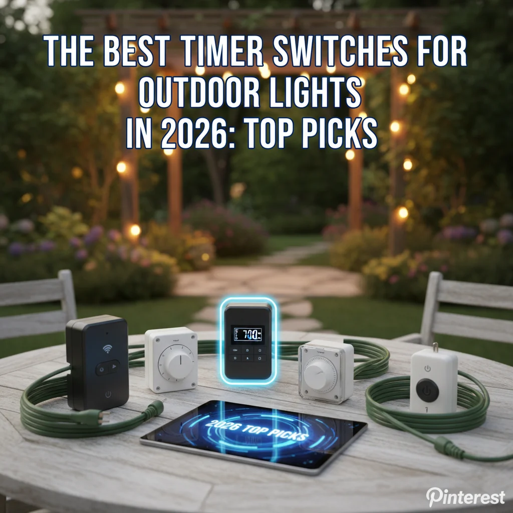The Best Timer Switches for Outdoor Lights in 2026: Top Picks