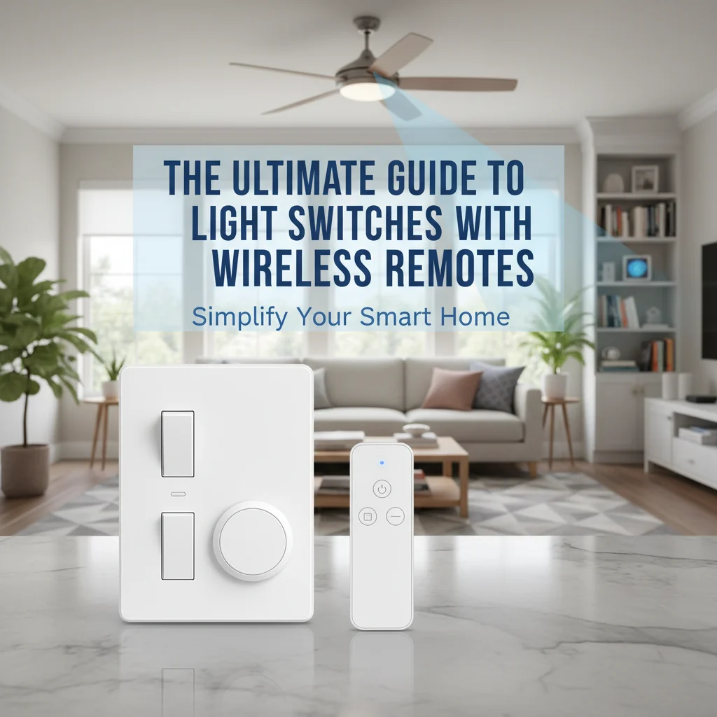 The Ultimate Guide to Light Switches with Wireless Remotes