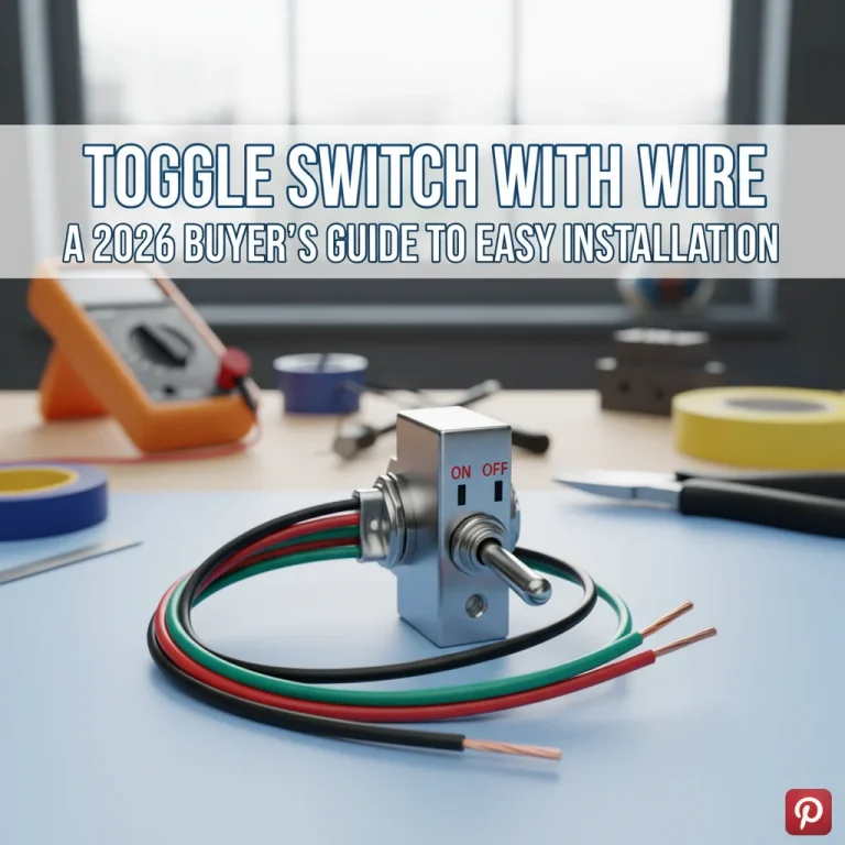 Toggle Switch with Wire: A 2026 Buyer’s Guide to Easy Installation