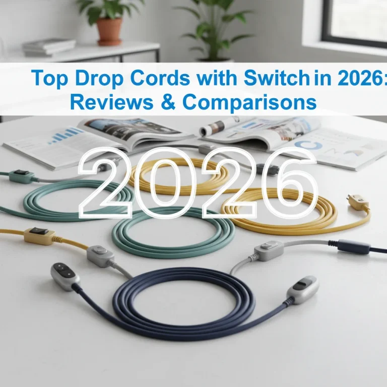 Top Drop Cords with Switch in 2026: Reviews & Comparisons