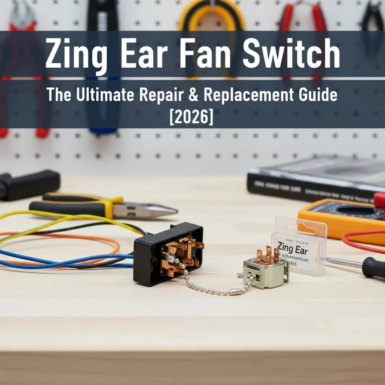 Zing Ear Fan Switch: The Ultimate Repair & Replacement Guide [2026]