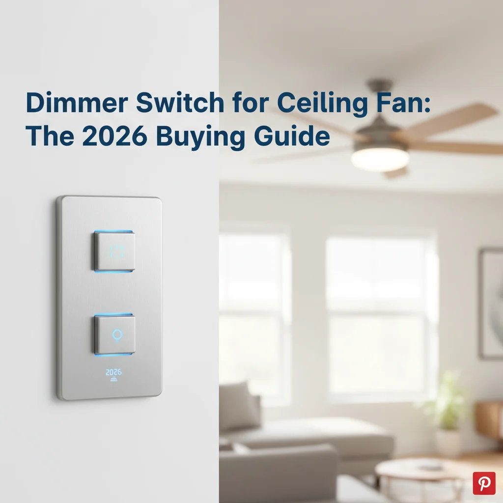 Dimmer Switch for Ceiling Fan: The 2026 Buying Guide