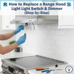 How to Replace a Range Hood Light Switch & Dimmer (Step-by-Step)