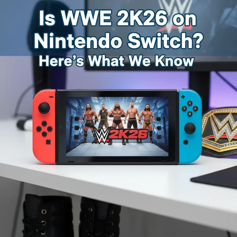 Is WWE 2K26 on Nintendo Switch? Here’s What We Know