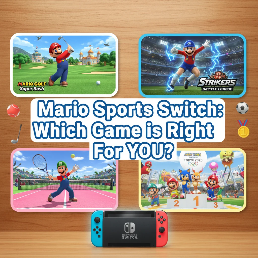 Mario Sports Switch: Which Game is Right For YOU?