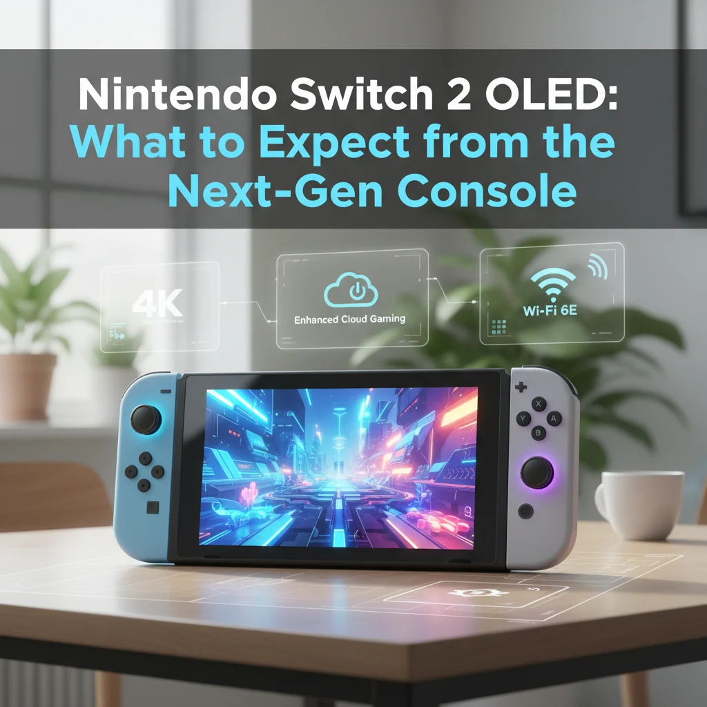 Nintendo Switch 2 OLED: What to Expect from the Next-Gen Console