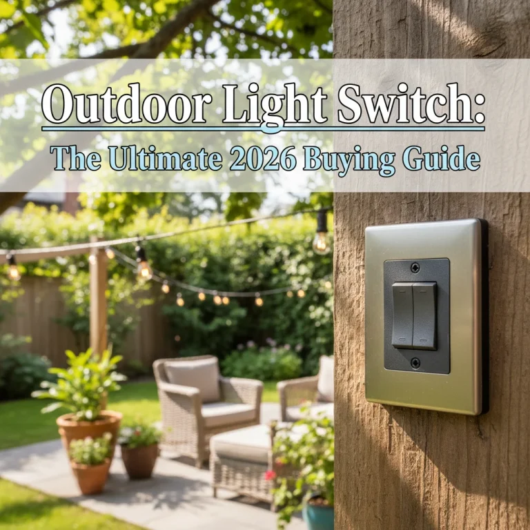 Outdoor Light Switch: The Ultimate 2026 Buying Guide