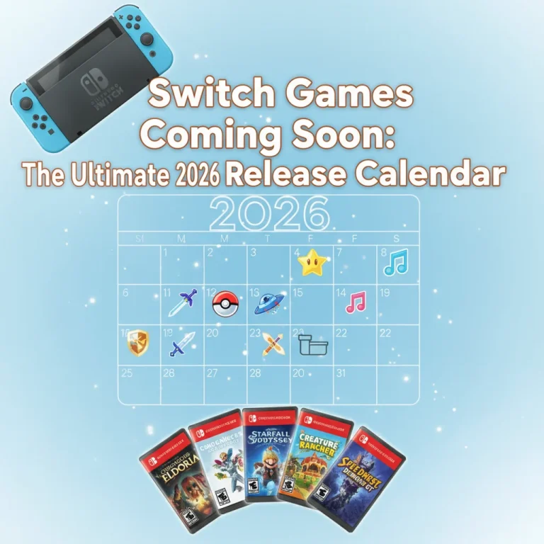 Switch Games Coming Soon: The Ultimate 2026 Release Calendar