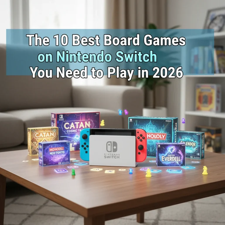 The 10 Best Board Games on Nintendo Switch You Need to Play in 2026