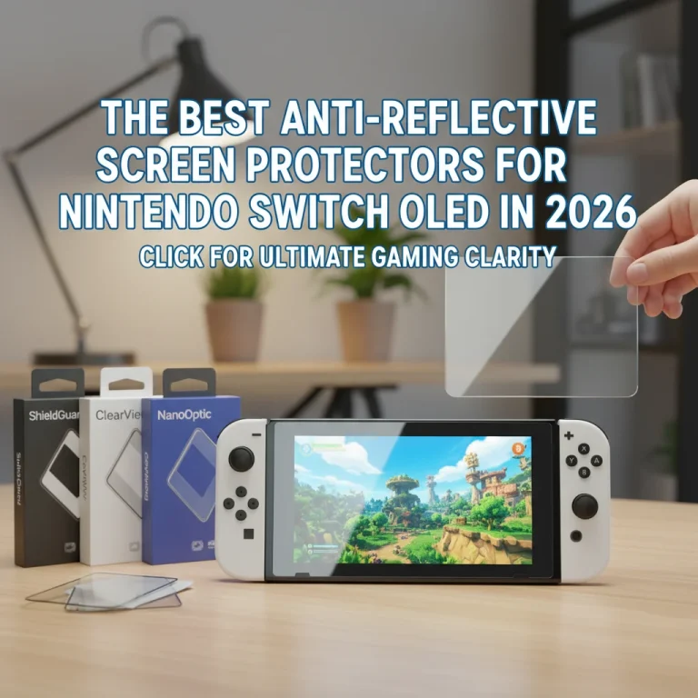 The Best Anti-Reflective Screen Protectors for Nintendo Switch OLED in 2026