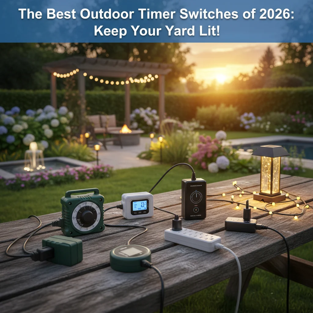 The Best Outdoor Timer Switches of 2026: Keep Your Yard Lit!