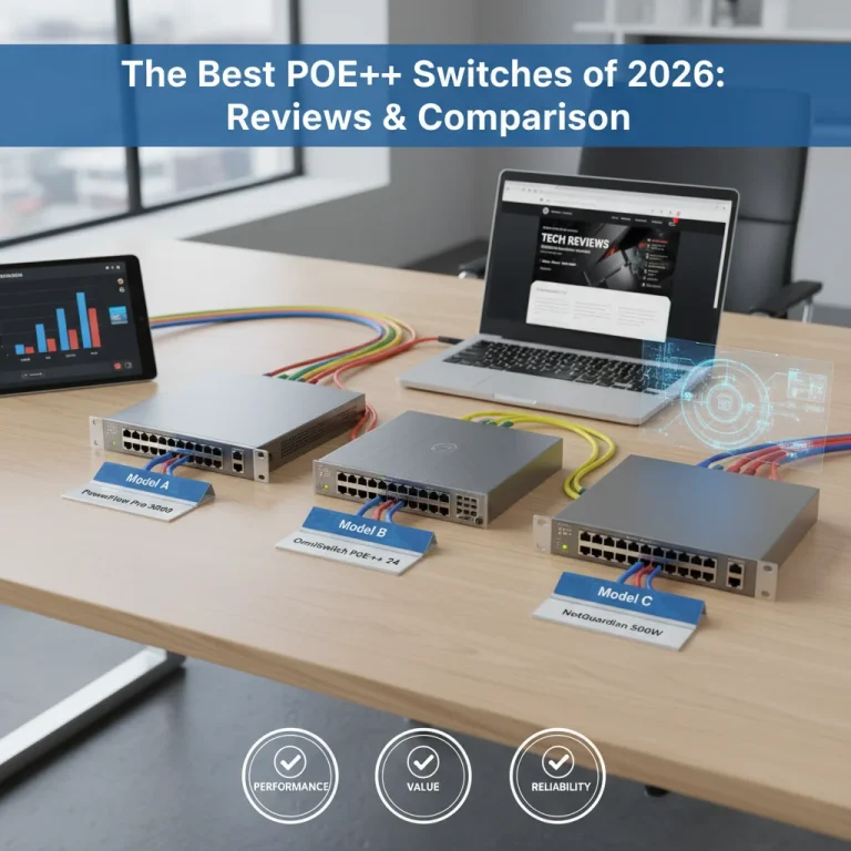 The Best PoE++ Switches of 2026: Reviews & Comparison