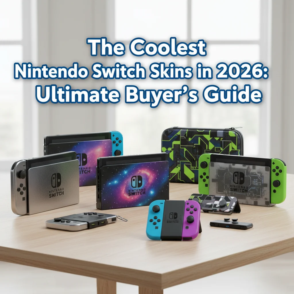 The Coolest Nintendo Switch Skins in 2026: Ultimate Buyer’s Guide