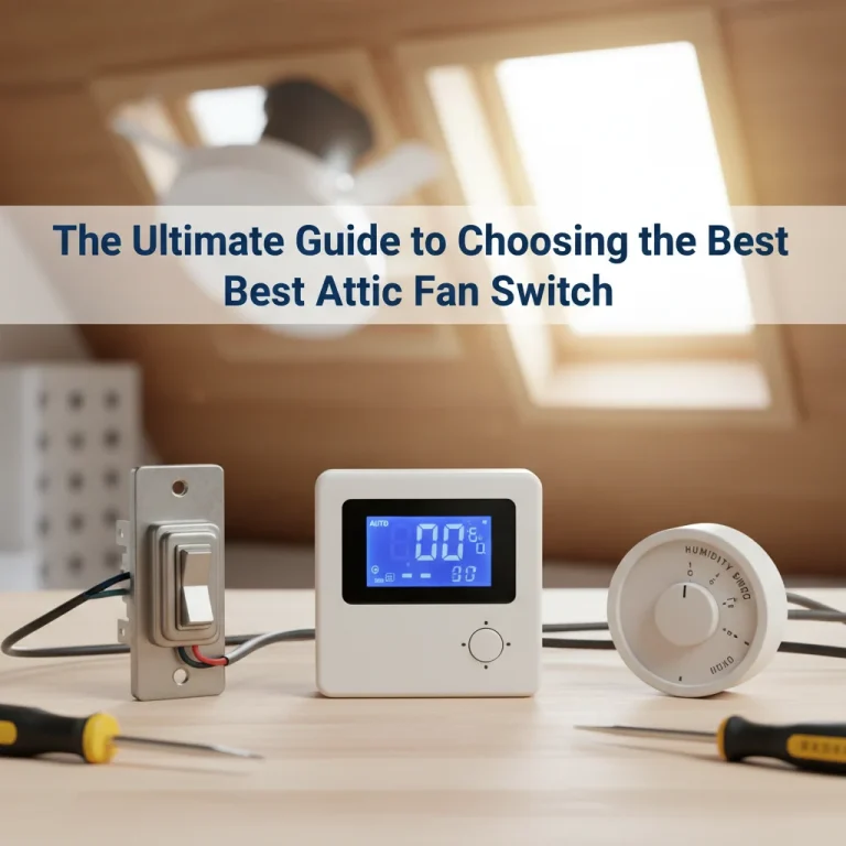 The Ultimate Guide to Choosing the Best Attic Fan Switch