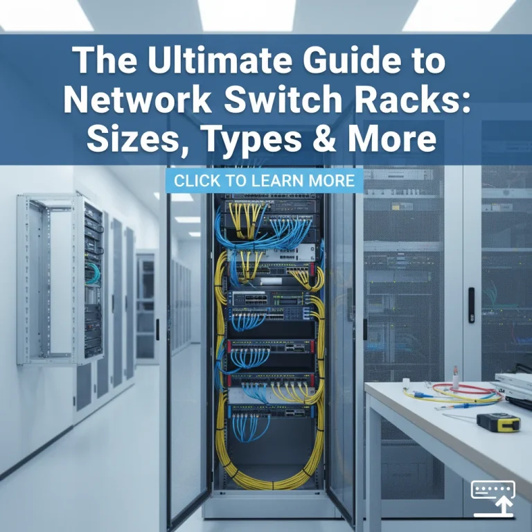 The Ultimate Guide to Network Switch Racks: Sizes, Types & More