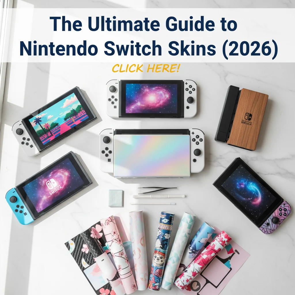 The Ultimate Guide to Nintendo Switch OLED Skins (2026)