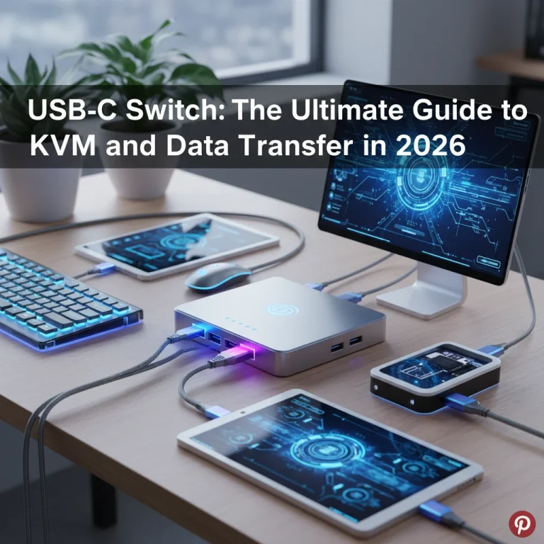 USB-C Switch: The Ultimate Guide to KVM and Data Transfer in 2026