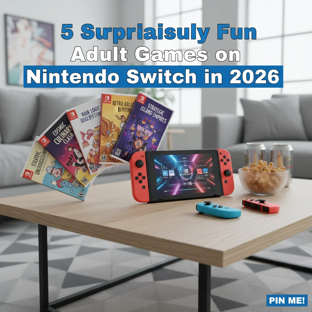 5 Surprisingly Fun Adult Games on Nintendo Switch in 2026